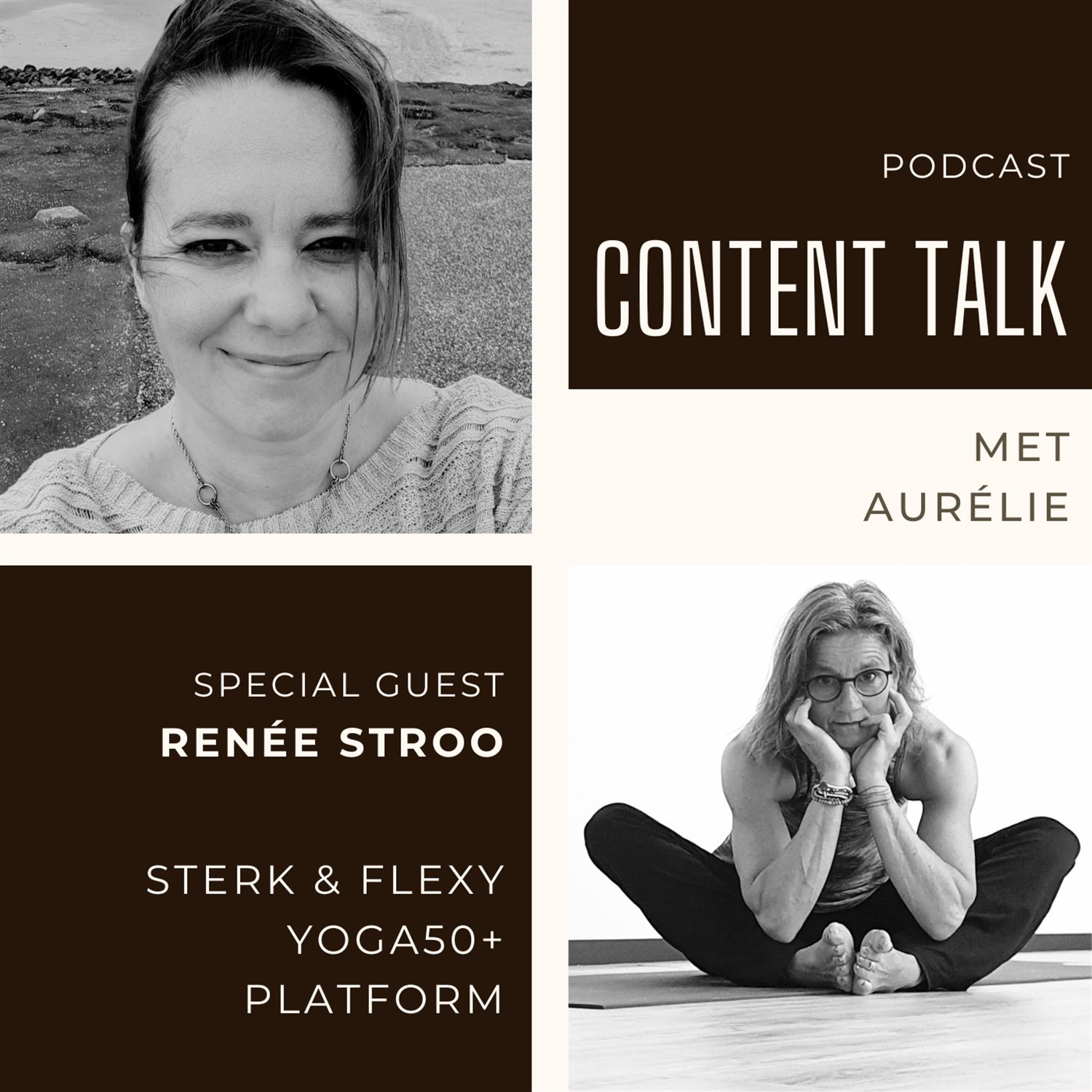 Yoga voor 50+ doelgroep, een gesprek over flexibiliteit en leren loslaten met Renée Stroo #303 Artwork